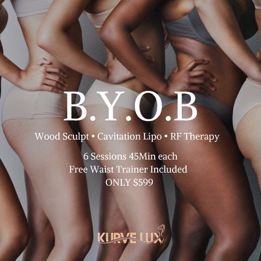 Kurvelux B.Y.O.B 6 (45 minute Sessions) + Free Waist Trainer