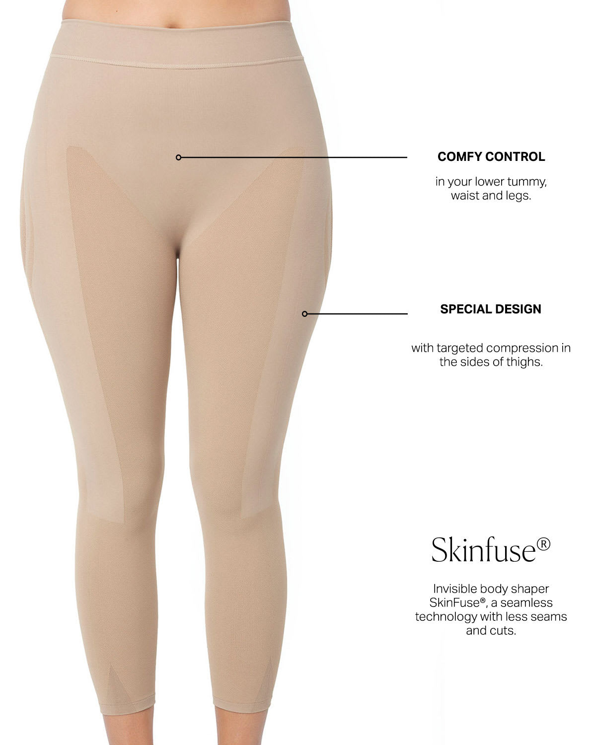 The Rear Shaper Legging (Capri)