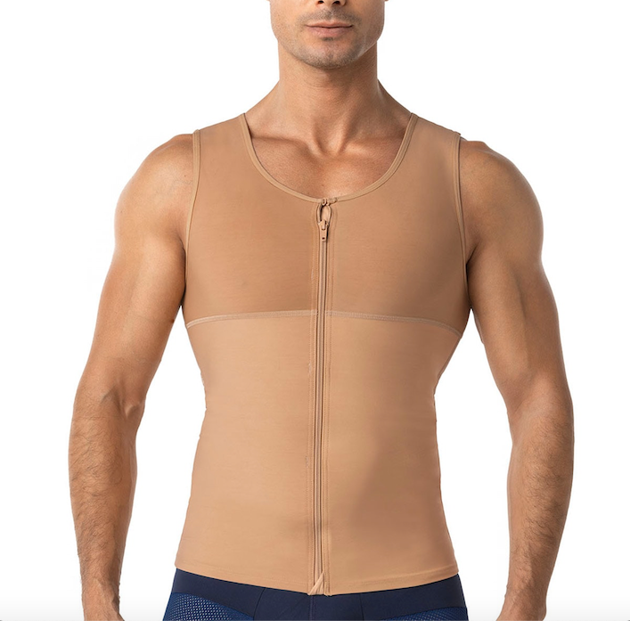 Men's Seamless Control Shirt Hombre Abdomen Control Compression Colombian  Fajas