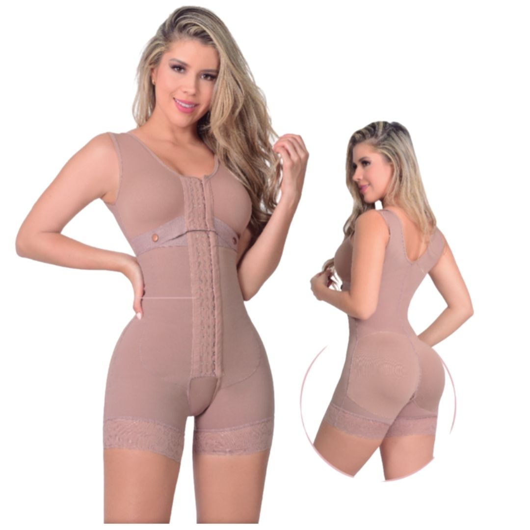Full Body Post Op Body Shaper with Built in Bra #712 – KIMMI COUTURE