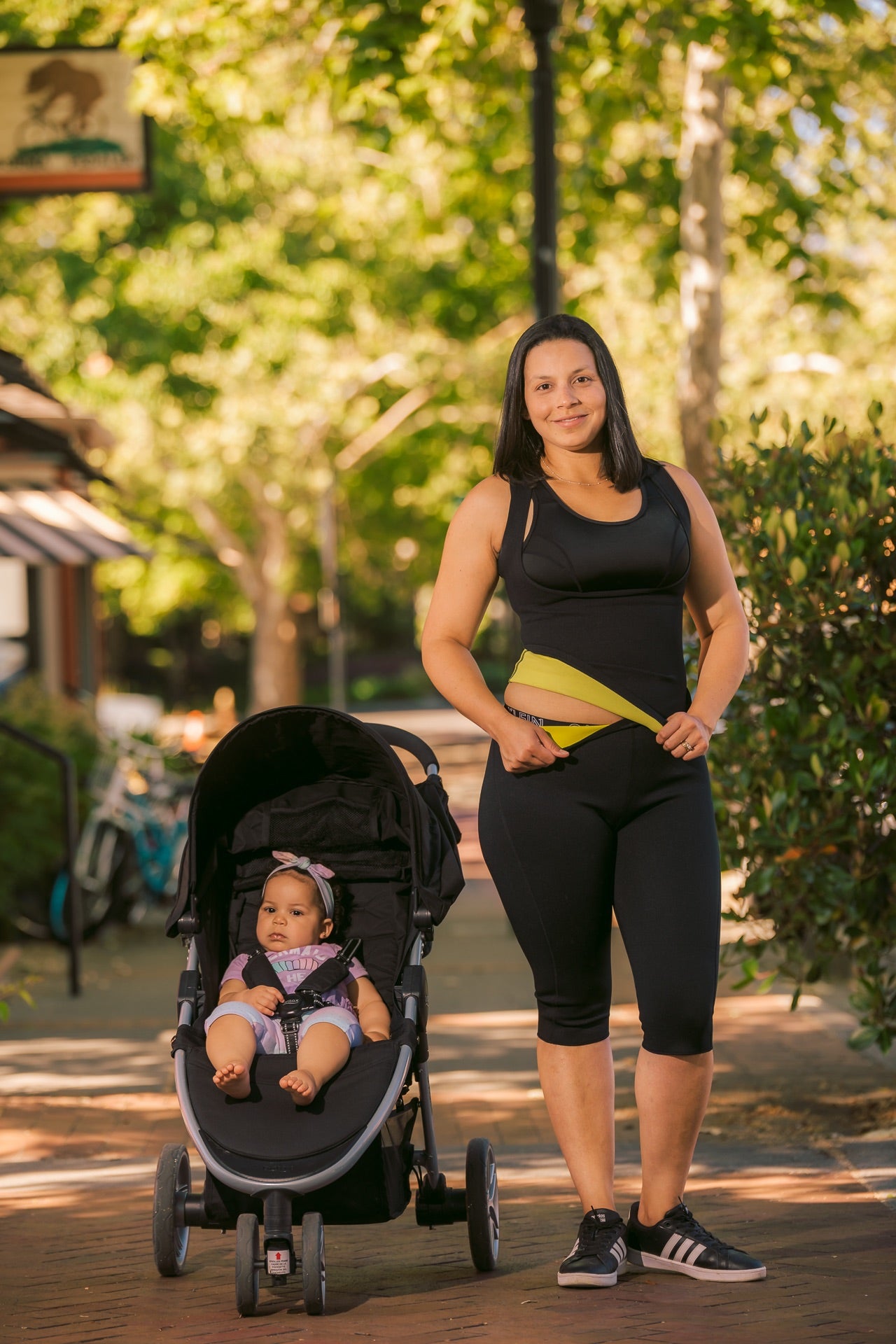 SWEAT Neoprene Capri Pants