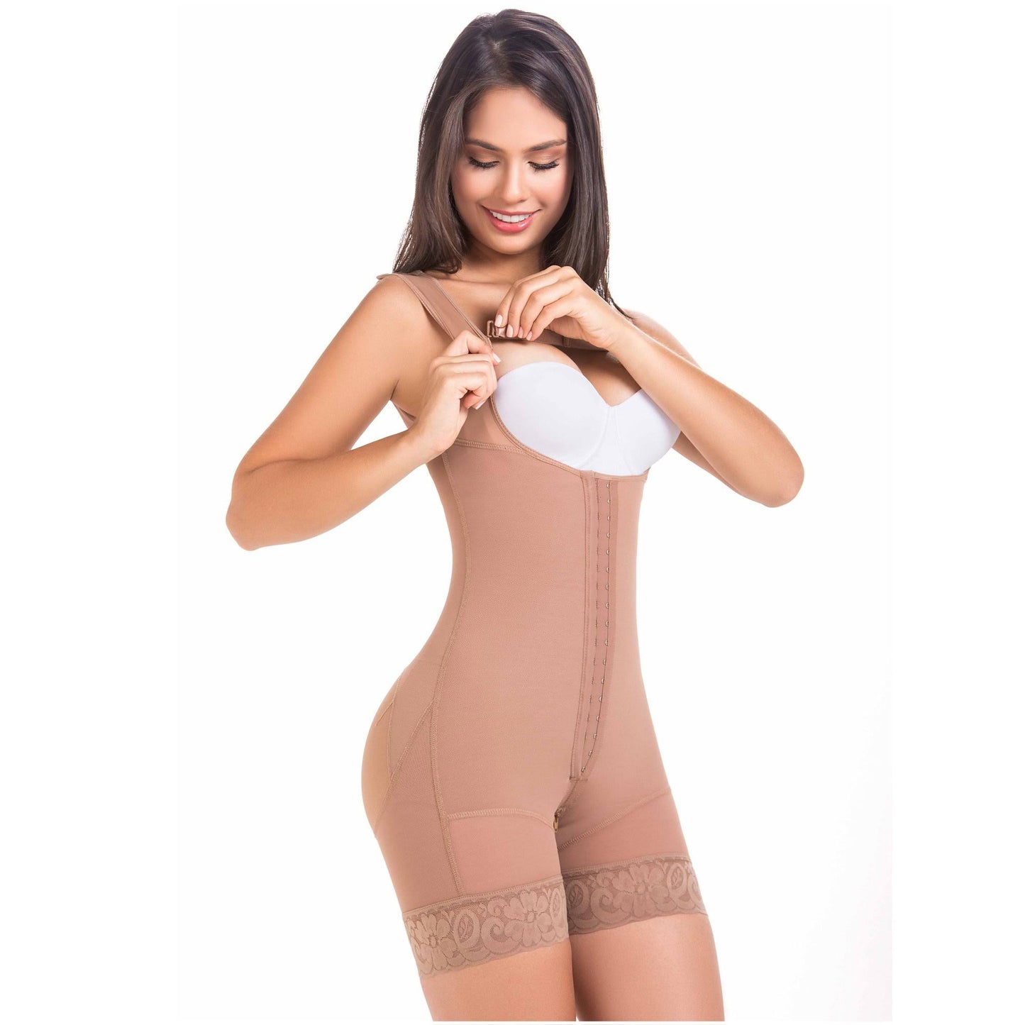 Guitar Shape Post-Op Firm Control Short - Mid Thigh Faja  (ME-FQ105)